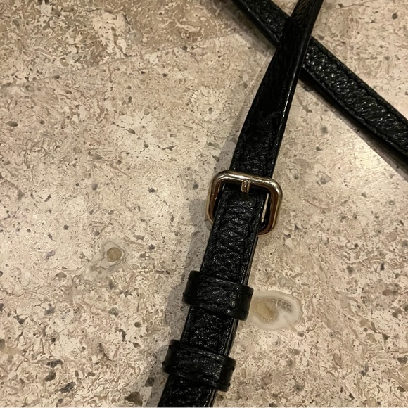 Kate Spade Cobble Hill Ellen Black Leather Adjustable Crossbody Purse Bag - Picture 7 of 14